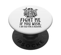 Mitologia vichinga - Sono vecchio per una ragione - Dio norreno Odino PopSockets PopGrip Adesivo