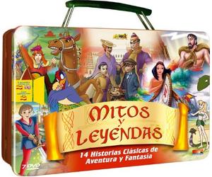 Mitos Y Leyendas Maletín (7 Dvd + Láminas Para Colorear) (Import)