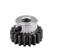 Mitra a gradini Ingranaggio cilindrico pignone 20 Denti 1.5 modulo 8mm 10mm 12mm 15mm Foro Denti Dritti 1.5M 20T ingranaggio in Acciaio ingranaggio Trasmissione a cremagliera smussatura a sperone (Co