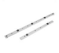 Mitra Rod, Lega di Alluminio Mitra Slider Mitra Track Rail Guida Universale e Arresto Binario di Guida Slider da Banco Spur Rod Strumento per la Lavorazione del Legno(450