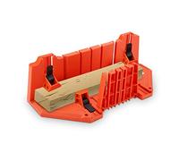 Mitre Box, scatola di plastica per potatura, a mano, strumento per la lavorazione del legno, con morsetto