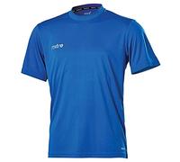 Mitre Camero Maglia da calcio a maniche corte per ragazzi, abbigliamento atletico da squadra, traspirante, da palestra, blu reale, M
