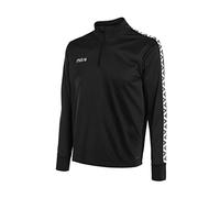 Mitre Delta - Felpa con Cerniera Giacca, Uomo, Delta Quarter Zip Jacket, Black