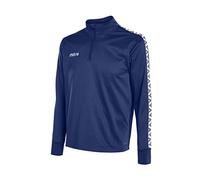 Mitre Delta - Felpa con Cerniera Giacca, Uomo, Delta Quarter Zip Jacket, Navy, L