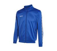 Mitre Delta Poly Tuta da Ginnastica, Uomo, Delta Poly Track Jacket, Royal/White, XXL