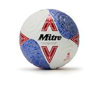 Mitre FA Cup Match 2526 Calcio per Unisex Adulto, Bianco/Blu/Rosso, 5