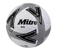 Mitre Impel L30P Football, Highly Durable, Shape Retention 5 White/Black22