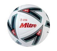 Mitre Match FA Cup Football Palloni da Calcio, Unisex adulto, Bianco/Verde/Rosso, 3
