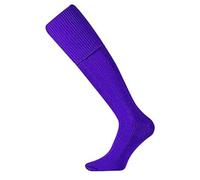 Mitre Mercury Calzini sportivi da calcio per bambini, tinta unita, kit per squadre di calcio, lunghi e leggeri, traspiranti, viola, mini (taglia 31-34)
