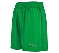 Mitre Metric II Pantaloncini da Allenamento per Ragazzi, per Kit da Calcio, Abbigliamento Atletico da Squadra, da Palestra, Traspiranti, Smeraldo, L