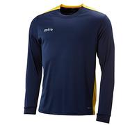 Mitre, Pantaloni, Maglietta da Calcio Match Day Ricarica, Uomo, Charge, Navy/Yellow, XL