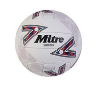 Mitre Shooter Netball 4 White/Red/Blue 4 White/Red/Blue