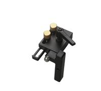 Mitre Track Stop per T-Slot T-Tracks in lega di alluminio 19 mm per la lavorazione del legno recinzione limitatore con maniglia a sgancio rapido per fessure per mitra per dime di taglio di precisione