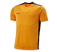 Mitre Uomo Ricarica a Maniche Corte da Calcio Match Day Camicia, Uomo, Charge, Amber/Black, L