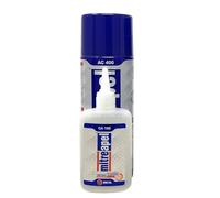 Mitreapel Colla Superka 100 gr con attivatore per colla spray 400 ml - cianoacrilato colla per fai da te e costruzione, 1 confezione