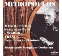 Mitropoulus Symphony No. 3/symphony in D (Mitropolous, Minneapolis Orch) (CD)