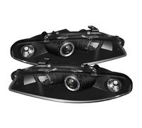 Mitsubishi 97-99 Eclipse Fendinebbia LED Black Halo Proiettore Anteriore SX DX