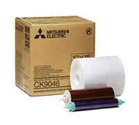 Mitsubishi CK-9046 Bianco 4" x 6" 1 fogli 10 x 15 cm 600 prints 167944