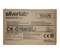 Mitsubishi CK-D 768 SL 15x20 cm 2x 200 stampe Materiale termico