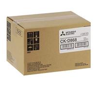 Mitsubishi Electric CK-D868 Carta + Ribbon per 860 Stampe 10x15 o 430 15x20