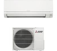 MITSUBISHI Climatizzatore 9000 Btu Inverter Monosplit Condizionatore con Pompa di Calore Classe A++/A+ R32 (Unit Interna + Unit Esterna) - MSZ-DW25VF + MUZ-...
