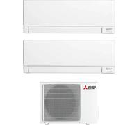 MITSUBISHI Climatizzatore Dual Split Inverter 9000+12000 Btu MSZAY25/35VGKP Plus