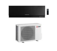 Mitsubishi Climatizzatore Monosplit Linea Kirigamine Zen MSZ-EF 9000 btu MSZ-EF25VGKB Black Inverter R-32 Wi-Fi Classe A+++