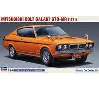 Mitsubishi Colt Galant Gto-mr 1971 Plastic Kit 1:24 Model HASEGAWA