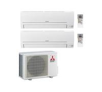 Mitsubishi Condizionatore fisso dual MSZHR Condizionatore dual Mitsubishi SMART MSZ HR White 2601022002416