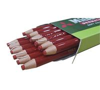 Mitsubishi Dermatograph 7600 - Set 12 matite di cera, colore rosso