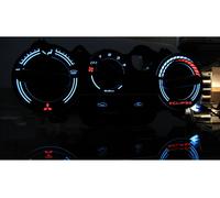 Mitsubishi Eclissi 2G - Radiatore Control Panel Glow Calibro Al Plasma Quadranti