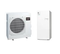Mitsubishi ECODAN R32 8 kW aria-acqua Inverter - SUZ-SWM80VA2 + ERST17D-VM2E Hydrotank 170 L