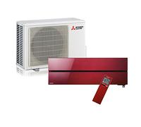 Mitsubishi Electric MSZ-LN35VGR-E1 Kit Climatizzatore Inverter Monosplit Pompa di Calore Composto Interna e unità Esterna Potenza 3,5 kW (12.000 BTU), Ruby Red