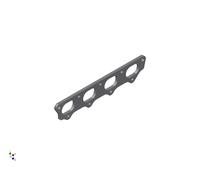 Mitsubishi Evo 4-9 Scarico Collettore Flangia Piastra Acciaio Inox