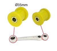 Mitsubishi EVO IV, V, VI Boccole In Poliuretano Braccio Posteriore SPORT (35mm)