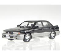 Mitsubishi Galant VR-4 1990 nero argento modellino CLC228 IXO 1/43