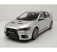 Mitsubishi Lancer Evo X Auto Sportivo 1:18 Argento Modellauto Sun Star