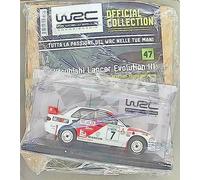 MITSUBISHI LANCER EVOLUTION III WRC AUTO LEGGENDARIE DA RALLY 1:24 47' USCITA
