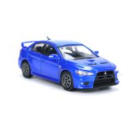Mitsubishi Lancer Evolution X Blue LHD BM Creations scala 1:64 pressofuso...
