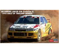Mitsubishi Lancer GSR Evolution III 1995 Rally Of Thailand Winner 1:24 Kit