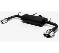 Mitsubishi Lancer X 07-12 scarico doppia uscita 120x80mm Omologato consegna 10gg