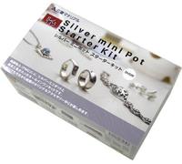 MITSUBISHI MATERIALS PMC3 Silver Art Clay Starter Kit Anello Pendente Creazio...