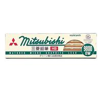Mitsubishi, matite riciclate, 9800EW HB, 12 pezzi, K9800EWHB