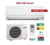 Mitsubishi Electric Climatizzatore Split System MSZ-DW25VF + MUZ+DW25WF