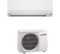Mitsubishi MSZ-DW50VF + MUZ-DW50VF Condizionatore 18000 Btu, Inverter, Monosplit, Unità Interna E Unità Esterna, Con Pompa Di Calore
