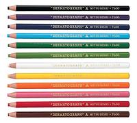 Mitsubishi Pencil Co., Ltd. K7600.6 - Matita colorata a grasso, verde, 12 pezzi