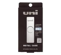 Mitsubishi Pencil Mechanical Smudge-Proof Leads uni Metal Case 0.3 HB ULSM03HB
