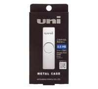 Mitsubishi Pencil Mechanical Smudge-Proof Leads uni Metal Case 0,5 HB ULSM05HB