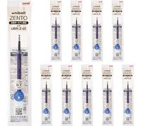 Mitsubishi Pencil UBRZ07.3310P Uniball ZENTO Refill, 0.7, blu, confezione da 10