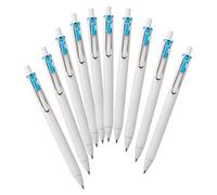 三菱鉛筆 Mitsubishi Pencil Uniball One Penna a sfera gel, blu cielo, 10 pezzi